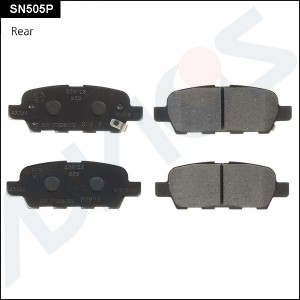 Колодки тормозные дисковые SN505P ADVICS