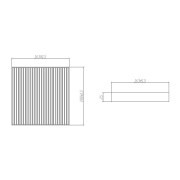 Фильтр салона DFC21009 DOUBLE FORCE
