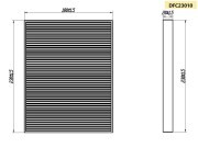 Фильтр салона DFC23010 DOUBLE FORCE