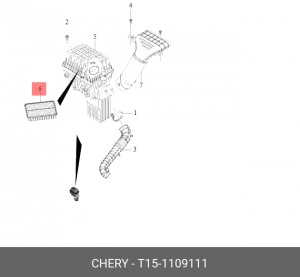 Фильтр воздушный T15-1109111 CHERY