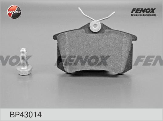 Колодки тормозные дисковые BP43014 FENOX